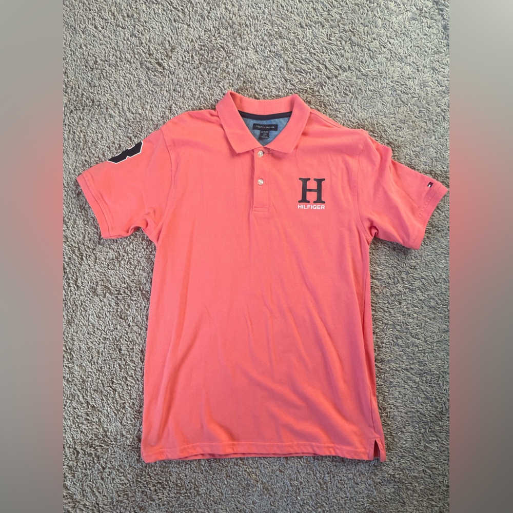Tommy Hilfiger Big Boys Coral  Polo size Xl 20